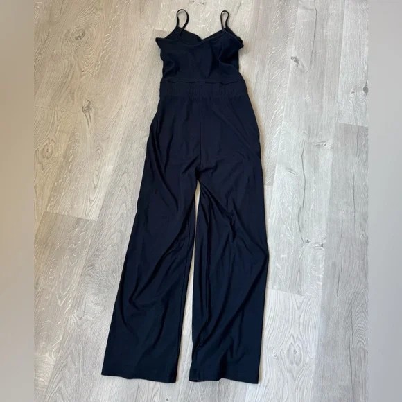 VUORI Pose Henley Jumpsuit Black Size Medium - Picture 8 of 12